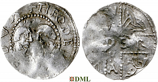 Денарий, Германия, Верхняя Лотарингия, Dietrich I (984-1027), м.д. Andernach, Dbg. 436