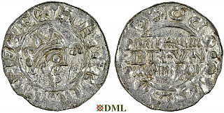 Денарий, Германия, Нижняя Лотарингия, Bruno III (1050-1057), м.д. Dokkum, Ilisch 2000, 21.22