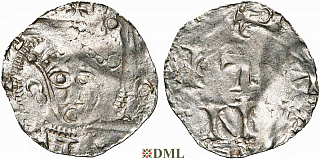 Денарий, Германия, Нижняя Лотарингия, Hendrik III (1039-1056), м.д. Zaltbommel, Ilisch 2000, 4.17.2