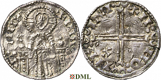Денарий, Дания, Sven Estridsen (1047-1075), м.д. Lund, Hbg. 25