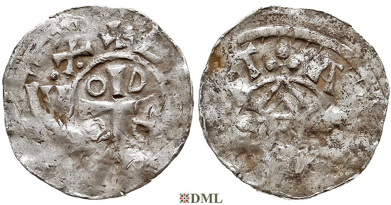 Денарий, Германия, Саксония, Нижняя Саксония, Imitatie (Подражание), type OAP