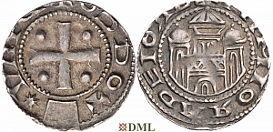 Денарий, Германия, Саксония, Anonymous bishop, м.д. Munster
