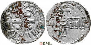 Денарий, Германия, Саксония, Anonymous bishop, м.д. Soest, Dbg. 342