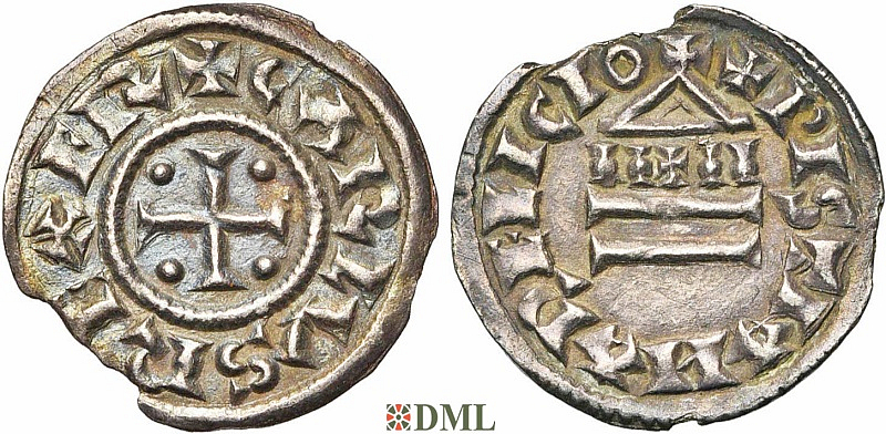 Денье, Каролинги, Charles le Chauve (840-877), Unknown mints, Depeyrot 1189