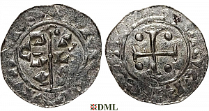 Денарий, Германия, Нижняя Лотарингия, Bernold (1040-1054), м.д. Groningen, Ilisch 2000 18.3