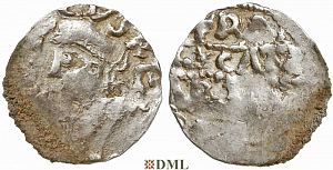 Денарий, Германия, Нижняя Лотарингия, Heinrich II (1002-1024), м.д. Maastricht, Ilisch 2014, 40.7