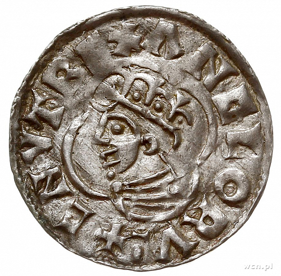 Денарий, Англия, Knut (1016-1035), м.д. ?, монетарий ?, North 781