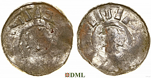 Денарий, Германия, Саксония, Anonymous bishop, Тип II