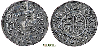 Денарий, Германия, Бавария, Heinrich III (1039-1056), м.д. Regensburg, Hahn 1976, 38 var.