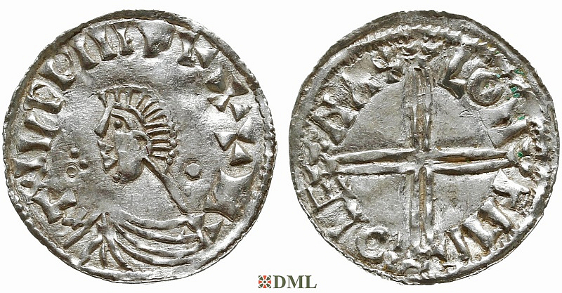 Денарий, Швеция, Imitation of a long cross denarius” of Aethelred II