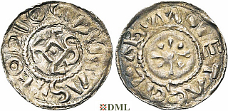 Денарий, Германия, Нижняя Лотарингия, Anonymous bishop, м.д. Luttich