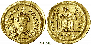 Солид, Византия, Focas (602-610), м.д. Constantinople