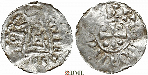 Денарий, Германия, Нижняя Лотарингия, Anonymous bishop, unknown mints, Ilisch 2000, 20.4
