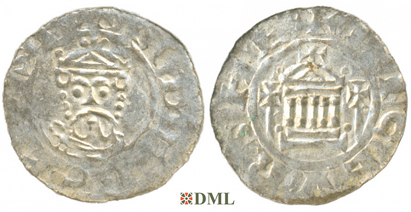 Денарий, Германия, Нижняя Лотарингия, B. Wilhelm (1054-1076), м.д. Groningen, Ilisch 2000 нет