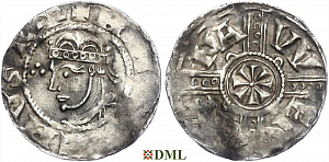 Денарий, Германия, Верхняя Лотарингия, Heinrich IV (1056-1106), м.д. Verdun, Dbg. -