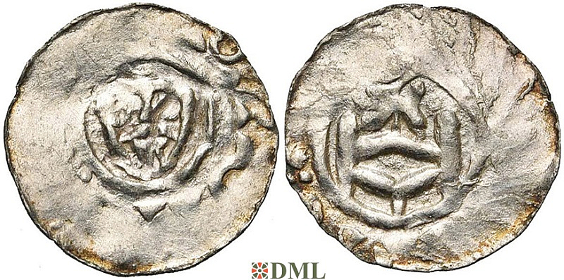 Денарий, Германия, Нижняя Лотарингия, Anonymous bishop, Umkreis von Emden, Dbg 1311
