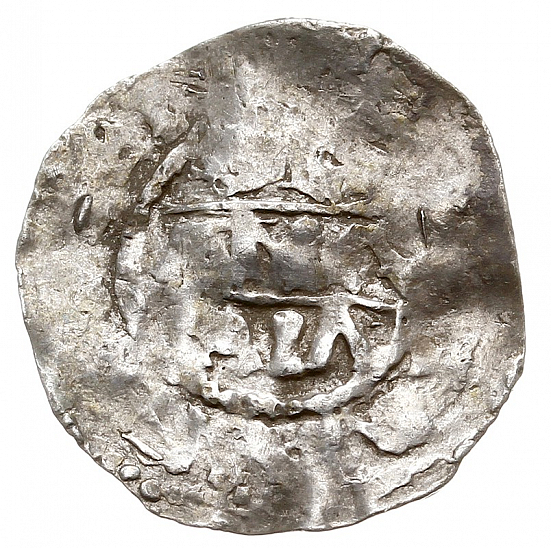 Денарий, Германия, Нижняя Лотарингия, Heinrich II (1002-1024), м.д. Maastricht
