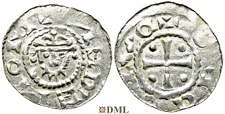 Денарий, Германия, Нижняя Лотарингия, Hg. Ordulf (1059-1072), м.д. Jever, Dbg. 596