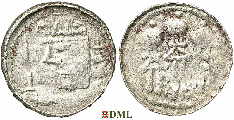 Денарий, Польша, Bolesław II (1058-1080)