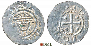 Денарий, Германия, Нижняя Лотарингия, Hermann (1059-1074), м.д. Jever, Dbg 597