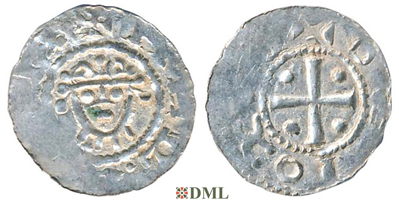 Денарий, Германия, Нижняя Лотарингия, Hermann (1059-1074), м.д. Jever, Dbg 597