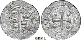 Денарий, Германия, Нижняя Лотарингия, Bernold (1040-1054), м.д. Groningen, Ilisch 2000, 18.3