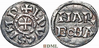 Денарий, Каролинги, Louis le Pieux (814-840)