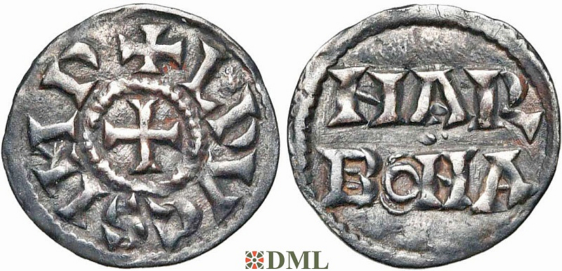 Денарий, Каролинги, Louis le Pieux (814-840)