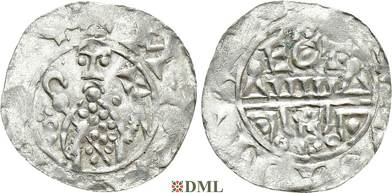 Денарий, Германия, Нижняя Лотарингия, B. Wilhelm (1054-1076), м.д. Utrecht, Ilisch 2000, 10.10