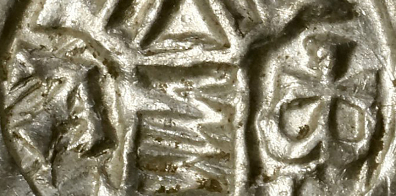 Денарий, Германия, Саксония, Otto III (983-1002), м.д. Goslar, type OAP