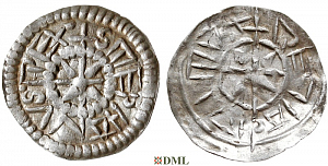 Денарий, Венгрия, Stefan I (997-1038)