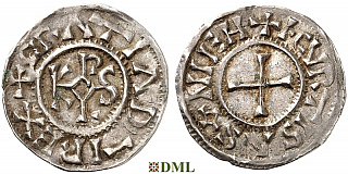 Денье, Каролинги, Charles le Chauve (840-877), м.д. Courgeon, Depeyrot 375