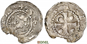 Денарий, Германия, Франкония, Heinrich IV (1056-1084), м.д. Worms, Dbg. 1647