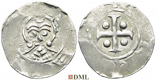 Денарий, Германия, Нижняя Лотарингия, Bernold (1046-1054), м.д. Deventer, Ilisch 2000, 1.13-1.15