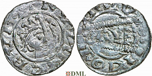 Денарий, Германия, Нижняя Лотарингия, Bruno III (1050-1057), м.д. Bolsward, Ilisch 2000, 21.25