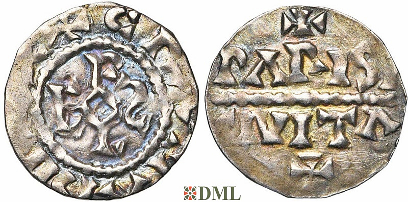 Денарий, Каролинги, Raoul (923-936)