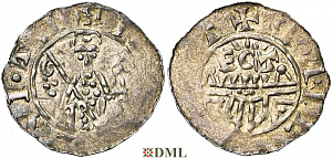 Денарий, Германия, Нижняя Лотарингия, Gf. Floris I (1049-1061), м.д. Leiden, Ilisch 2000 12.6