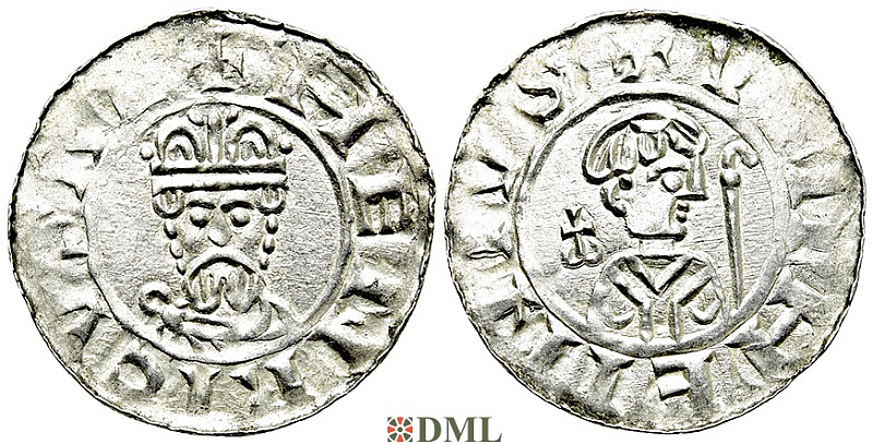 Денарий, Германия, Нижняя Лотарингия, B. Wilhelm (1054-1076), м.д. Groningen, Ilisch 2000 18.7