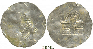 Денарий, Германия, Франкония, Konrad I (1056-1060), м.д. Speyer, Dbg. 839