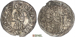 Денарий, Чехия, Богемия, Břetislav I (1034-1055), Šmerda 1996, 150