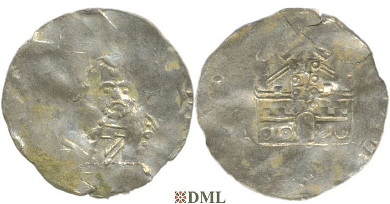 Денарий, Германия, Франкония, Konrad I (1056-1060), м.д. Speyer, Dbg. 839