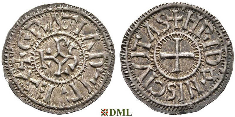 Денье, Каролинги, Charles le Chauve (840-877), м.д. Rennes, Depeyrot 856