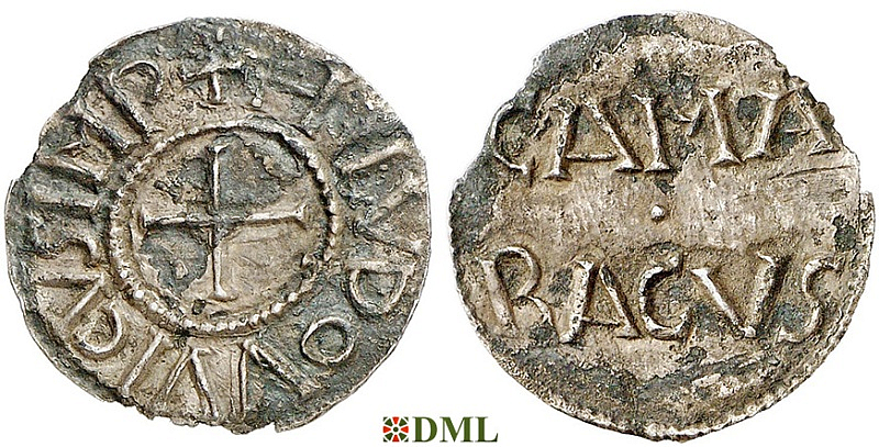 Денье, Каролинги, Louis le Pieux (814-840), м.д. Cambrai, Depeyrot 230