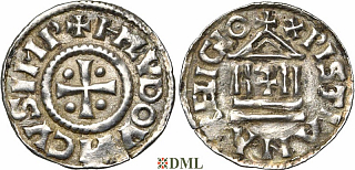 Денье, Каролинги, Louis le Pieux (814-840), Unknown mints, Depeyrot 1179