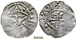 Денарий, Германия, Нижняя Лотарингия, Balduin V (1036-1067), м.д. Arras, Ilisch 2014, 6.5-6.11