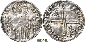 Денарий, Дания, Sven Estridsen (1047-1075), м.д. Lund, Hbg. 25
