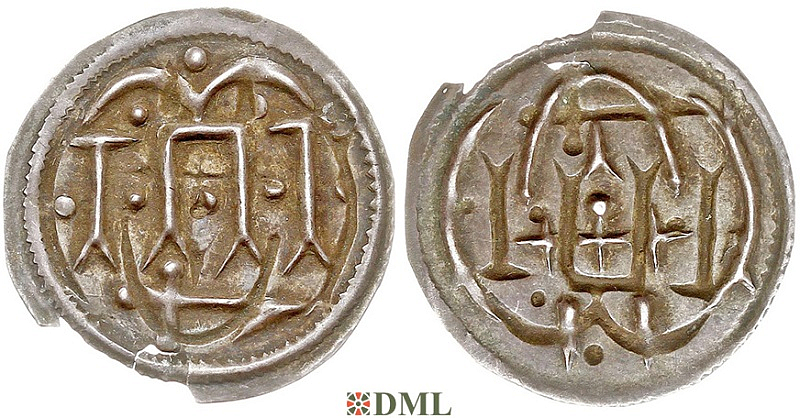 Денарий, Дания, Harald I (936-987), м.д. Hedeby, Hbg. 1