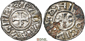 Денарий, Каролинги, Raoul (923-936)