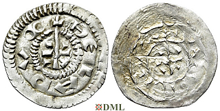 Денарий, Венгрия, Bela I (1048-1060)
