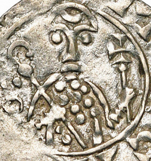 Денарий, Германия, Нижняя Лотарингия, B. Wilhelm (1054-1076), м.д. Utrecht, Ilisch 2000, 10.10